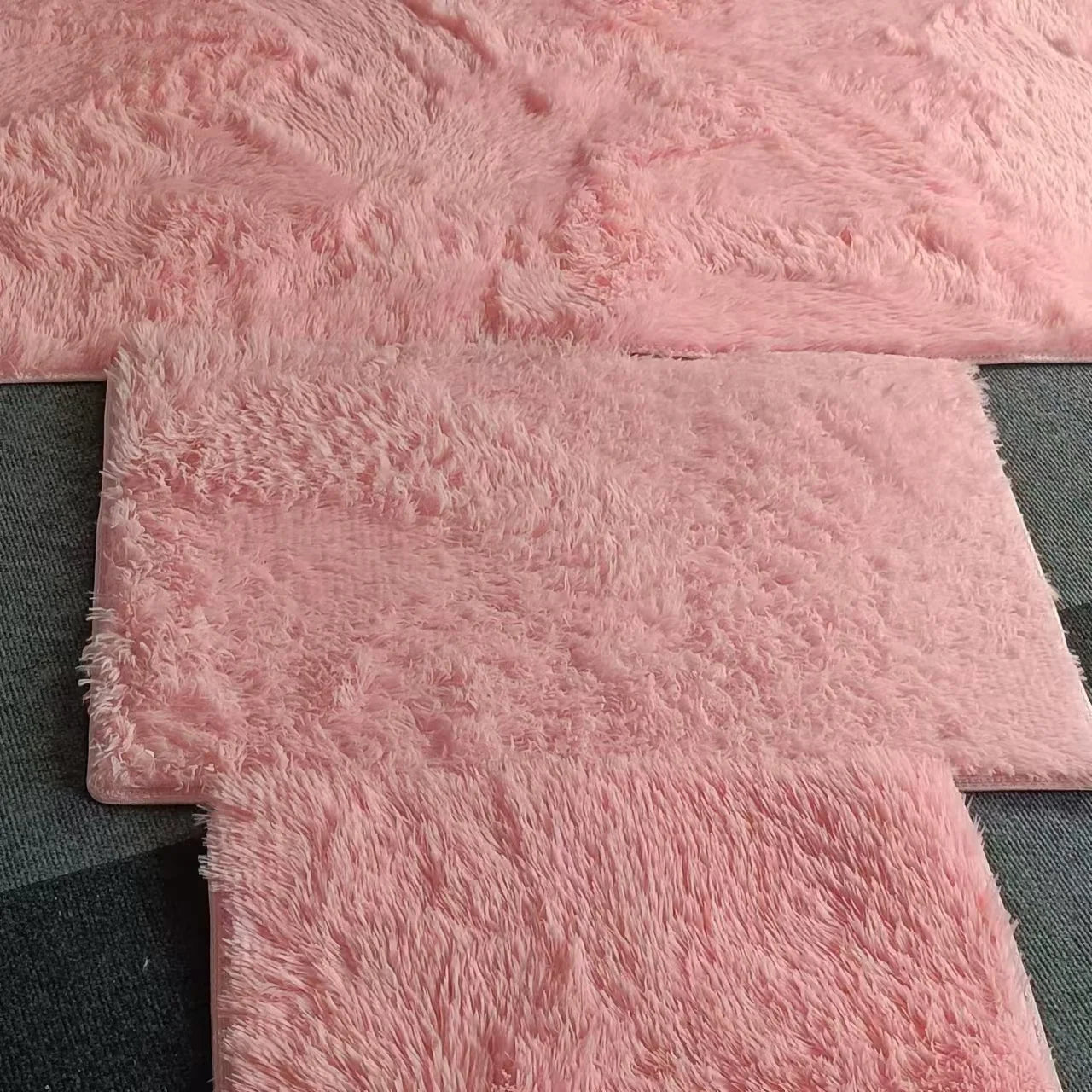 VIKAMA Silk Wool Rug – Soft Non-Slip Luxury Mat for Living Room & Bedroom