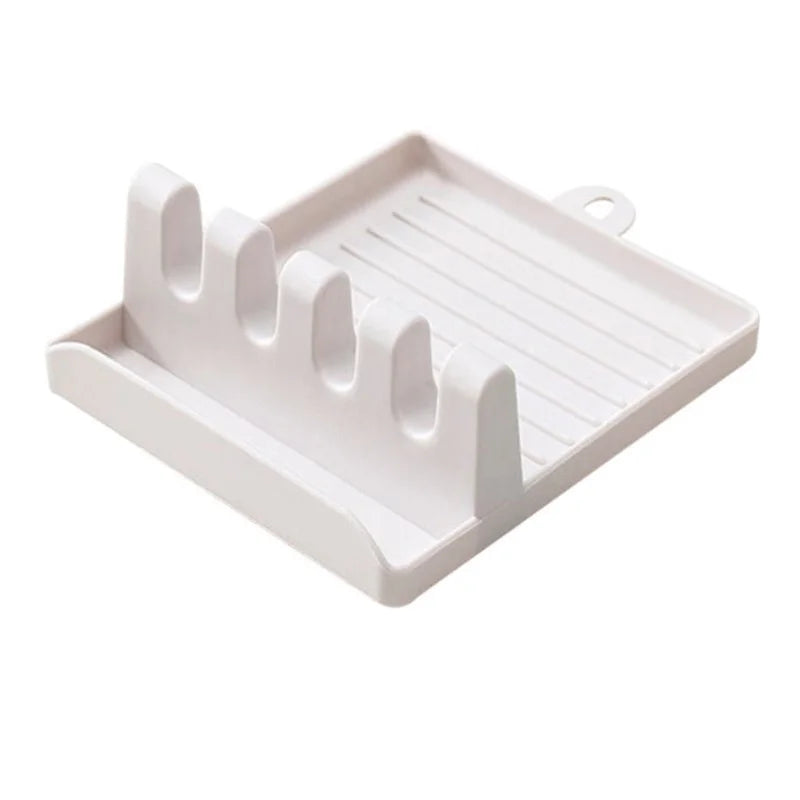 Kitchen Spoon Holder & Spatula Rack Organizer | Non-Slip Chopsticks Holder for Neat & Tidy Cooking Space
