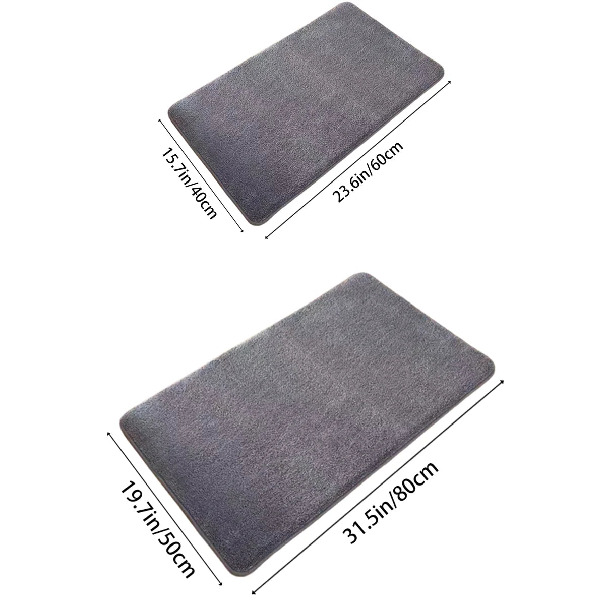 Super Absorbent Floor Mat – Quick Dry Bath Mat for Bathroom & Entryway