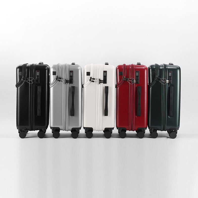 US Multi-Functional Front Fastening Luggage – Large Capacity Travel Suitcase