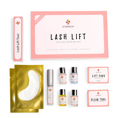 Upgraded ICONSIGN Lash Lift Kit – Eyelash Perm & Lifting Makeup Tool