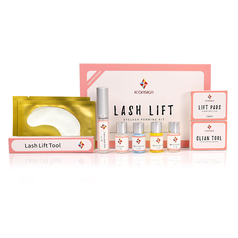 Upgraded ICONSIGN Lash Lift Kit – Eyelash Perm & Lifting Makeup Tool