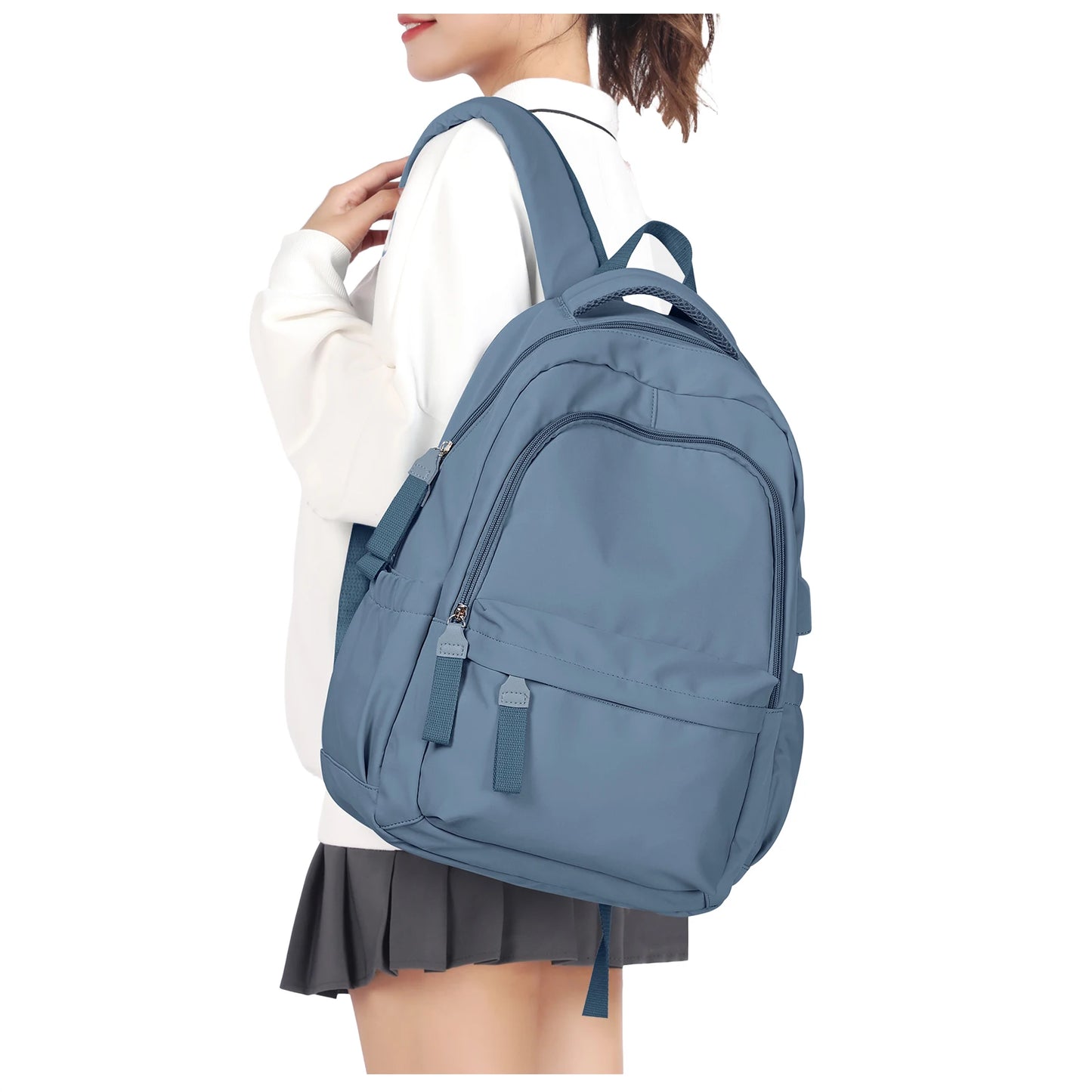Laptop Backpack for Women – Anti-Theft Work Backpack, School Bag, Nurse Backpack, Bookbag for Teen Girls & Boys (Fits 14-Inch Laptop)