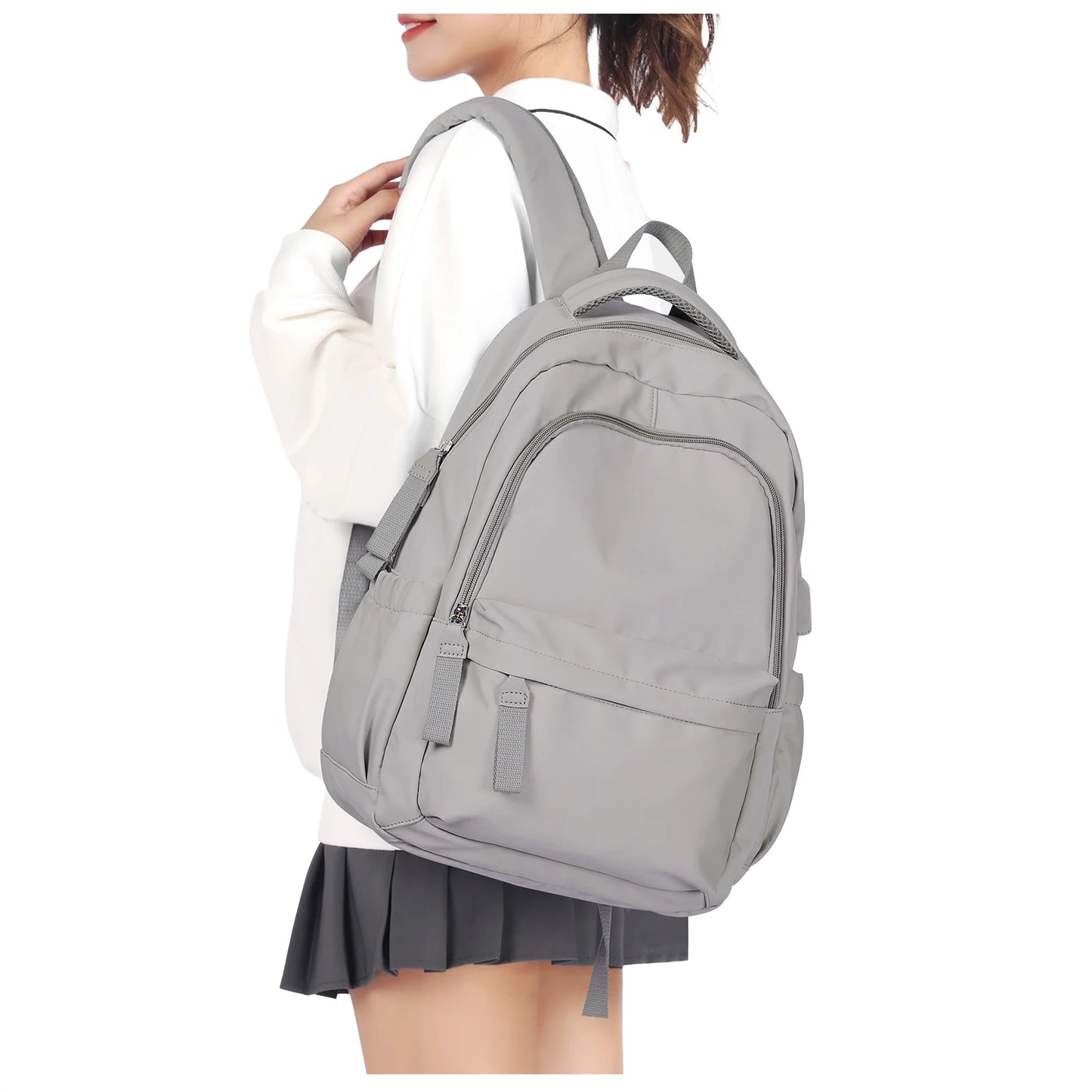 Laptop Backpack for Women – Anti-Theft Work Backpack, School Bag, Nurse Backpack, Bookbag for Teen Girls & Boys (Fits 14-Inch Laptop)