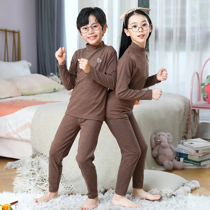 Kids Thermal Underwear Set – Autumn Winter Baby & Toddler Pajamas | Warm Sleepwear Clothing