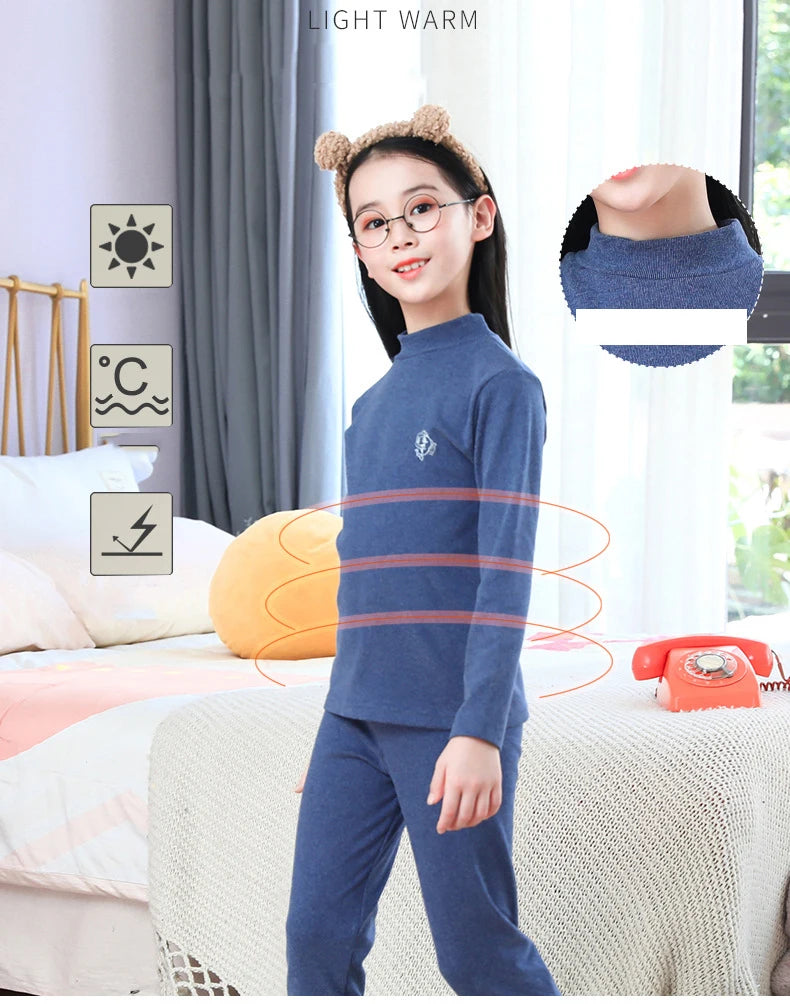 Kids Thermal Underwear Set – Autumn Winter Baby & Toddler Pajamas | Warm Sleepwear Clothing