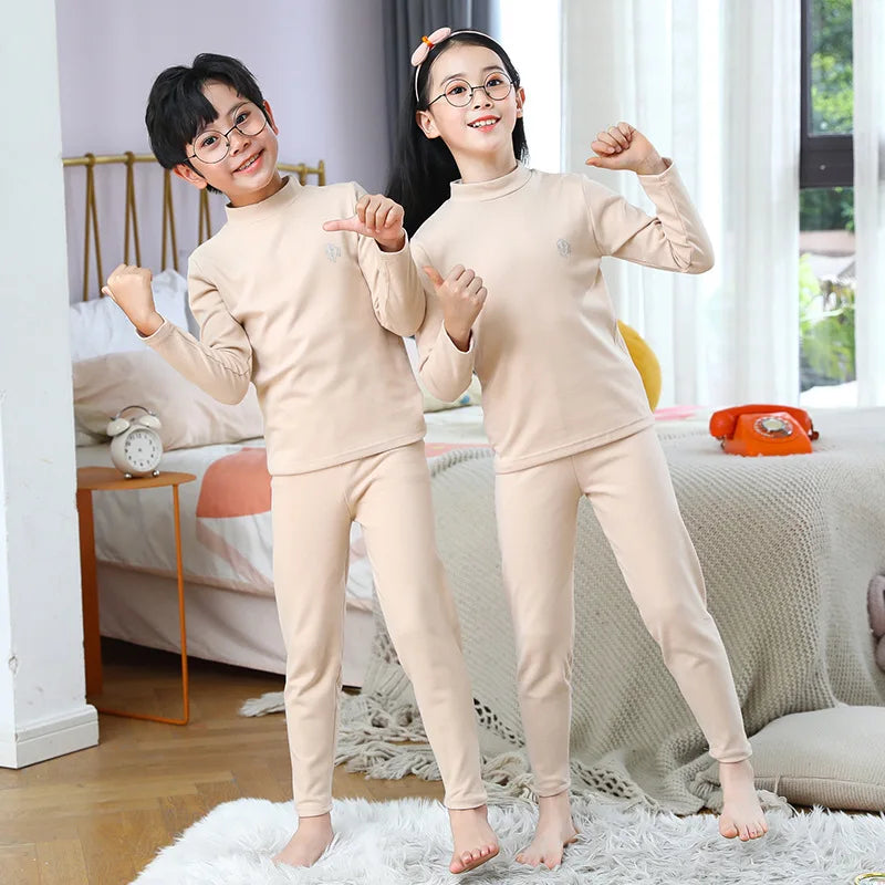 Kids Thermal Underwear Set – Autumn Winter Baby & Toddler Pajamas | Warm Sleepwear Clothing