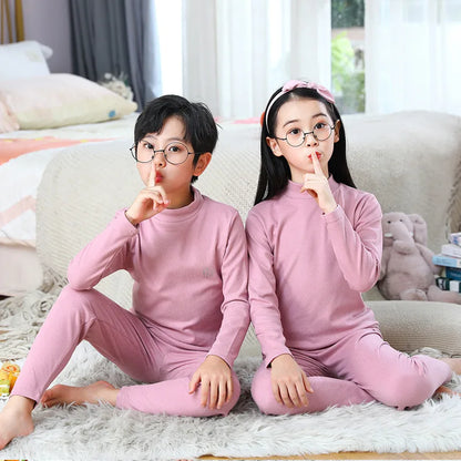 Kids Thermal Underwear Set – Autumn Winter Baby & Toddler Pajamas | Warm Sleepwear Clothing