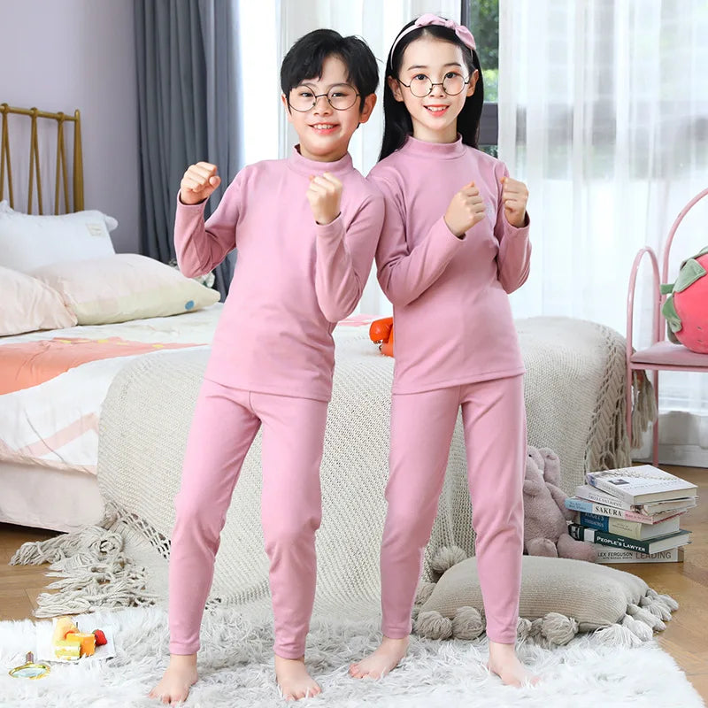 Kids Thermal Underwear Set – Autumn Winter Baby & Toddler Pajamas | Warm Sleepwear Clothing