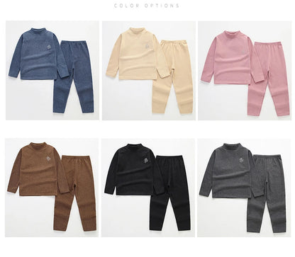 Kids Thermal Underwear Set – Autumn Winter Baby & Toddler Pajamas | Warm Sleepwear Clothing