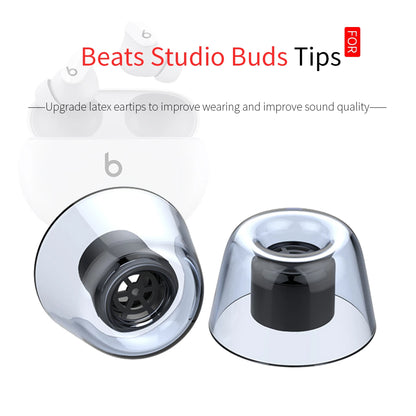 Premium Latex Ear Tips for Beats Studio Buds