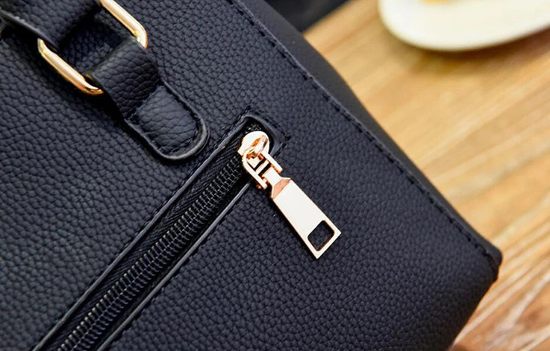 Women’s Beading Pendant Handbag – Embossed Shoulder Bag & Messenger Bag with Hairball Accessory