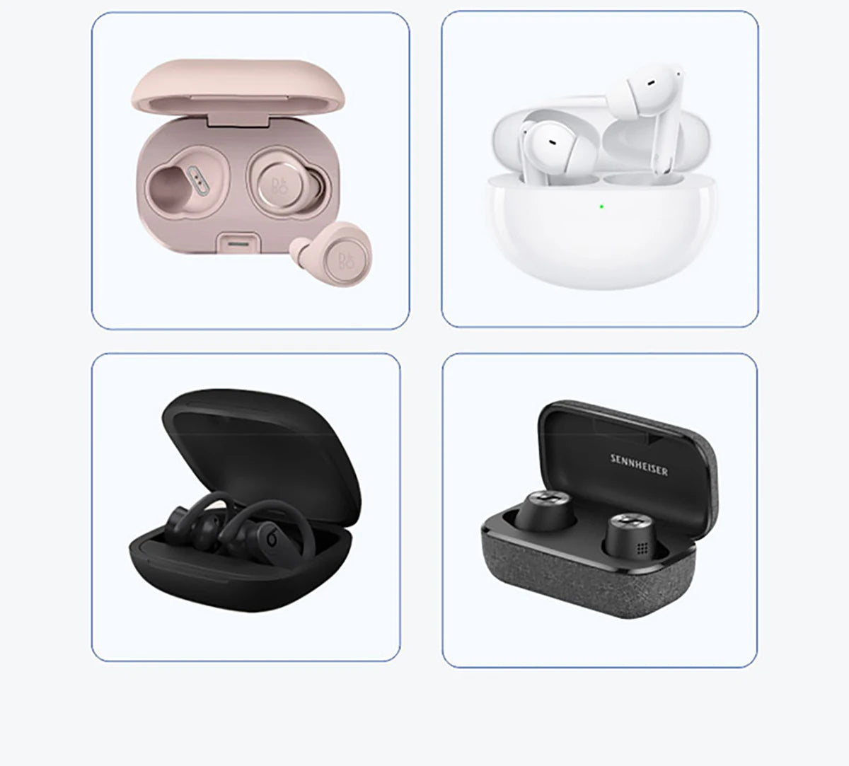 Premium Latex Ear Tips for Beats Studio Buds