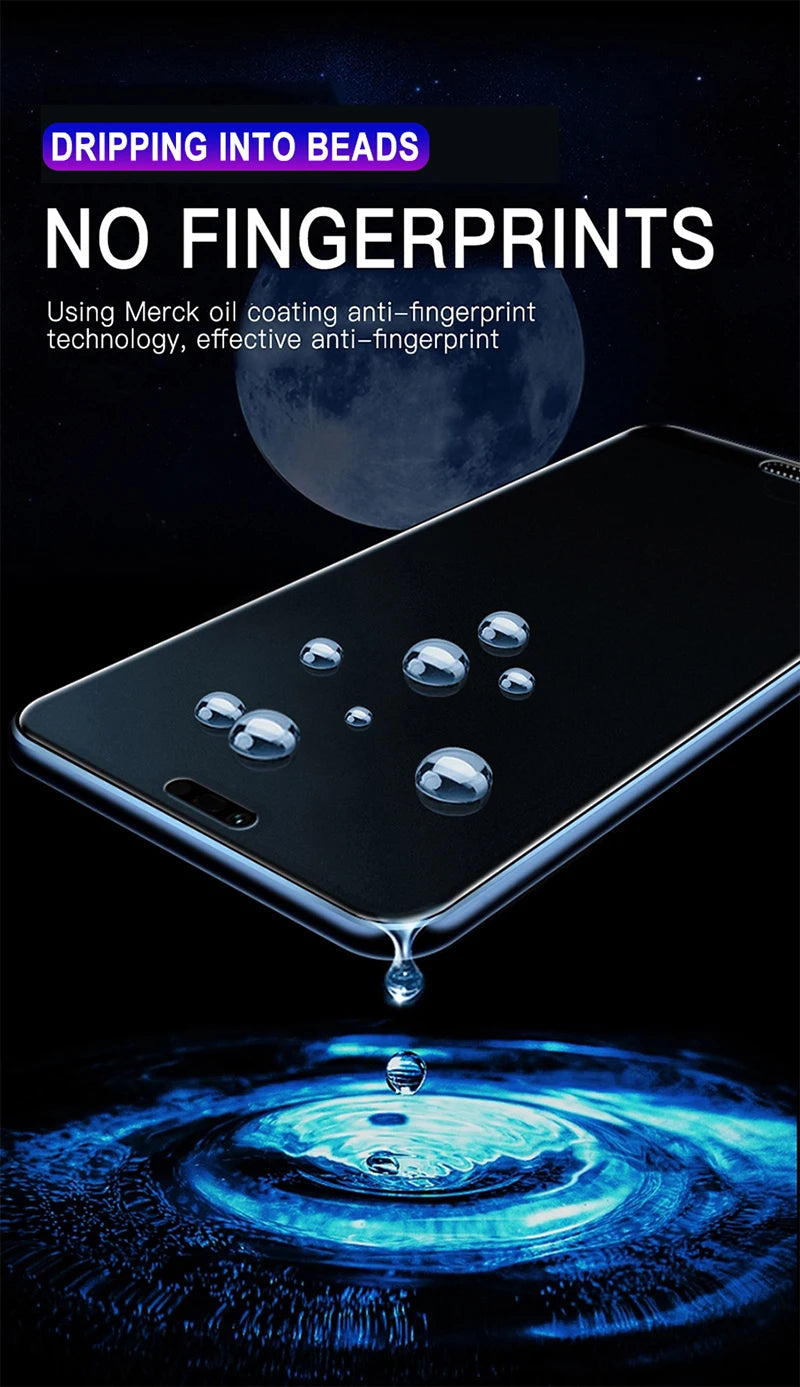 Explosion-Proof Ceramic Screen Protector for iPhone 7–14 Pro Max | Full Cover Soft Film Anti-Scratch Protective Glass