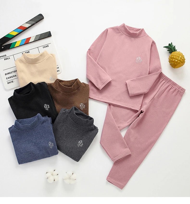 Kids Thermal Underwear Set – Autumn Winter Baby & Toddler Pajamas | Warm Sleepwear Clothing