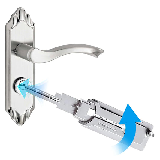 Stainless Steel Precision Tool SS001 O-Ring Pickup Hook & Repair Kit | Multi-Purpose Maintenance & Door Decoder Tool Set