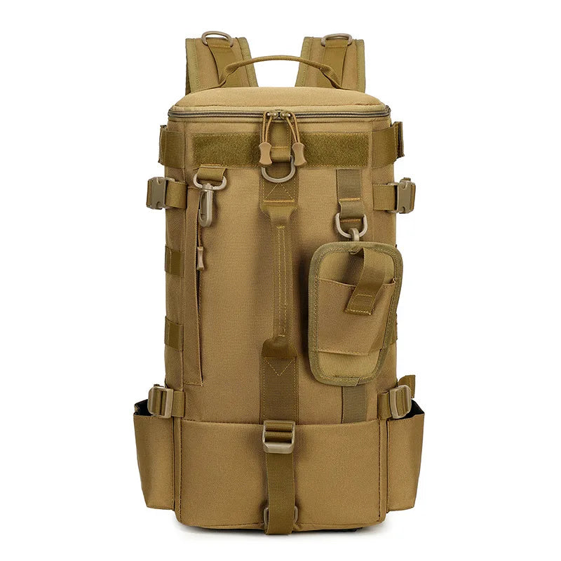 Tactical Fishing Backpack – Multifunctional Tackle Bag with Rod Holders & Outdoor Storage for Camping, Hiking & Fishing