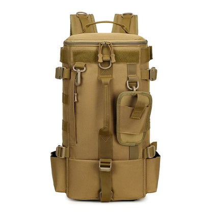 Tactical Fishing Backpack – Multifunctional Tackle Bag with Rod Holders & Outdoor Storage for Camping, Hiking & Fishing