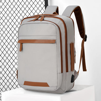 High-Quality USB Rechargeable Laptop Backpack – Waterproof Large Capacity Bag for Men, Women & Students