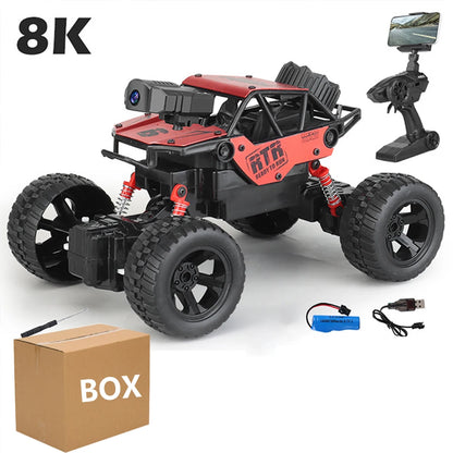 Six-Wheel Drive RC Car – Cross-Country Climbing Spray Racing Car for Kids & Adults
