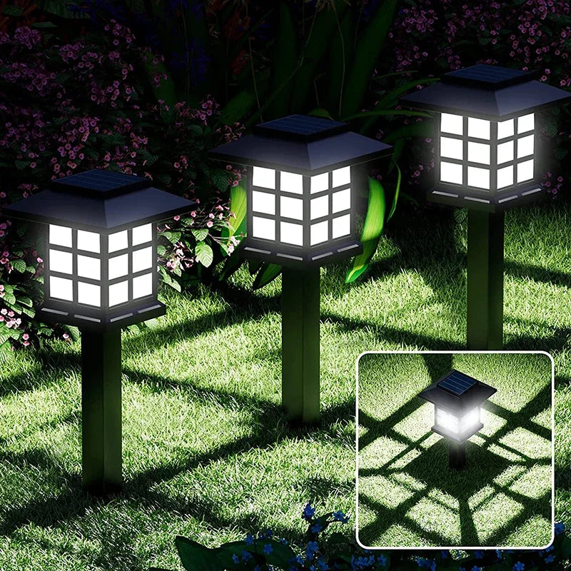 Solar LED Pathway Lights – Waterproof Outdoor Garden, Yard & Driveway Landscape Lamps