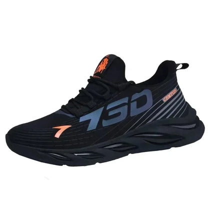 Men’s Slip-On Sneakers – Lightweight Casual Running Shoes, Breathable Walking & Training Tennis Shoes