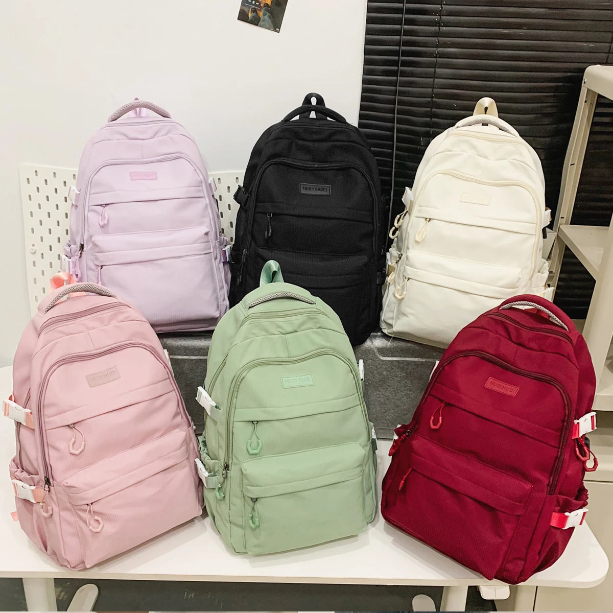 Unisex Japanese Style Schoolbag – Large-Capacity High School & Junior Student Backpack