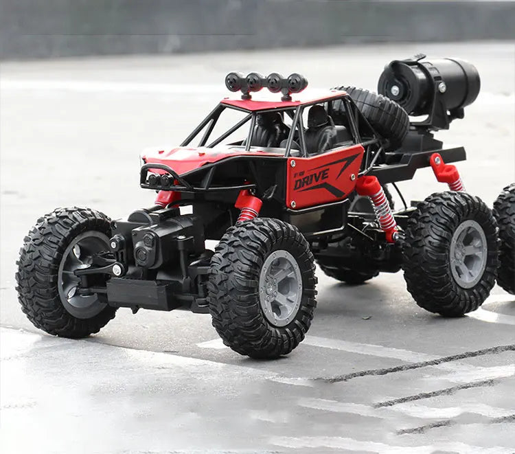 Six-Wheel Drive RC Car – Cross-Country Climbing Spray Racing Car for Kids & Adults