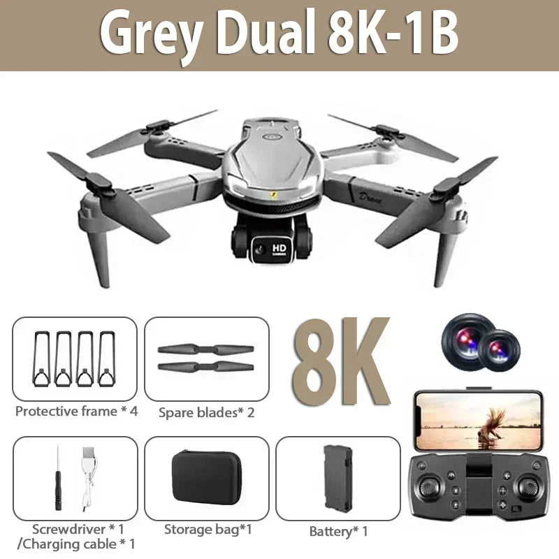 New Xiaomi V88 Drone 8K 5G GPS – Dual Camera Professional Quadcopter with Remote Control & HD Aerial Photography