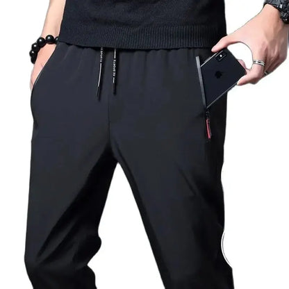 Men’s Casual Pants – Slim Fit Jogger Trousers with Elastic Waist S-3XL