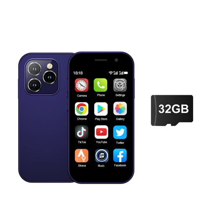 Mini Smartphone 4G LTE Android | Global GPS | 3" Display | 5MP Camera | WIFI | 2000mAh Battery
