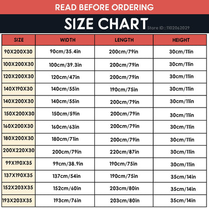 Waterproof Fitted Bed Sheets – Soft Microfiber Mattress Pads, Breathable Bedspread Protector for Single, Double, King, Queen Sizes