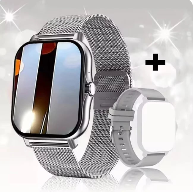 New Bluetooth Smart Watch 2024 – Talking Smartwatch with Blood Pressure & Oxygen Monitor for Men & Women