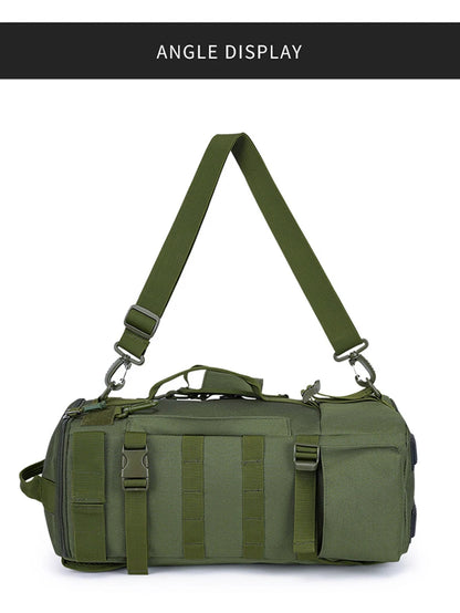 Tactical Fishing Backpack – Multifunctional Tackle Bag with Rod Holders & Outdoor Storage for Camping, Hiking & Fishing
