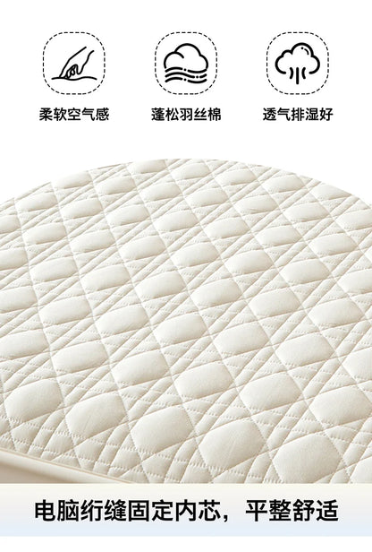 Class A Waterproof Antibacterial Mattress Cover | Mite-Resistant Padded Bed Sheet | Four-Season Universal Bed Cover