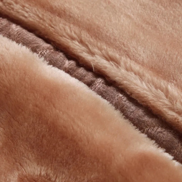 Ultra Soft Rose Throw Blanket – Cozy Heavy Microfiber Fleece for Bed, Sofa & Dormitory