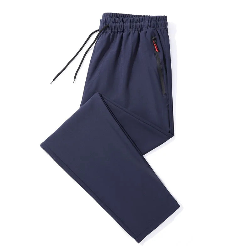 Men’s Casual Pants – Slim Fit Jogger Trousers with Elastic Waist S-3XL