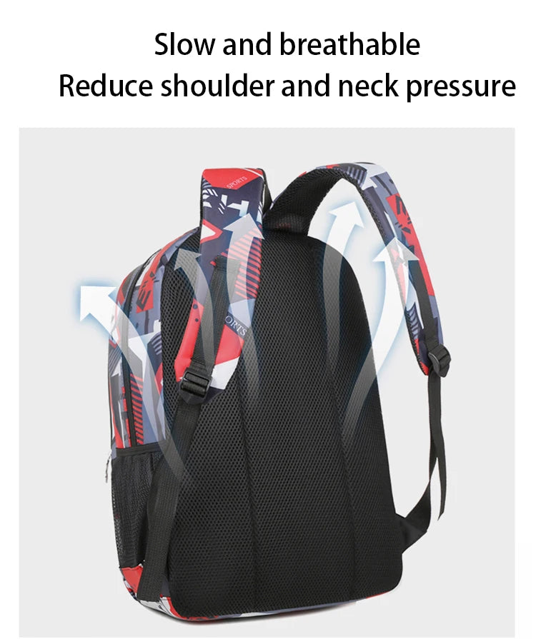 Unisex Laptop Backpack – Large Capacity Travel Bag for Work & School, Fits 16-Inch Laptops
