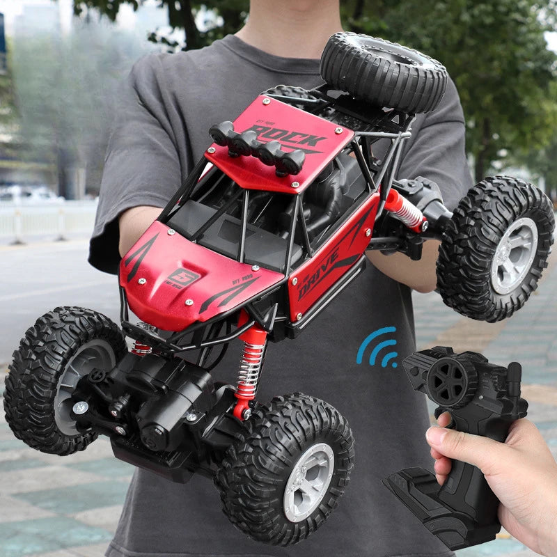 Six-Wheel Drive RC Car – Cross-Country Climbing Spray Racing Car for Kids & Adults