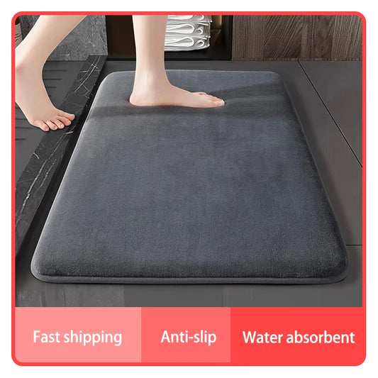 Super Absorbent Floor Mat – Quick Dry Bath Mat for Bathroom & Entryway