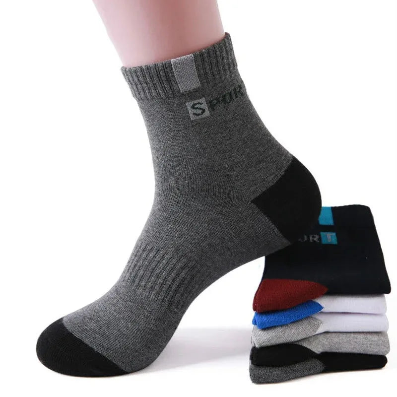 Men’s Socks – Sweat-Absorbing, Deodorant, Winter Business & Sports Stockings