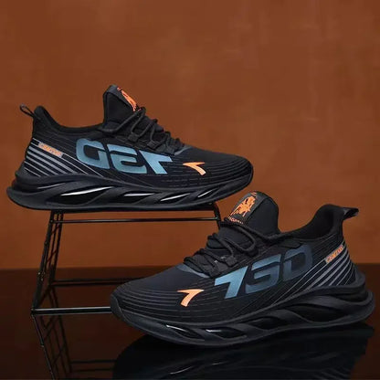 Men’s Slip-On Sneakers – Lightweight Casual Running Shoes, Breathable Walking & Training Tennis Shoes