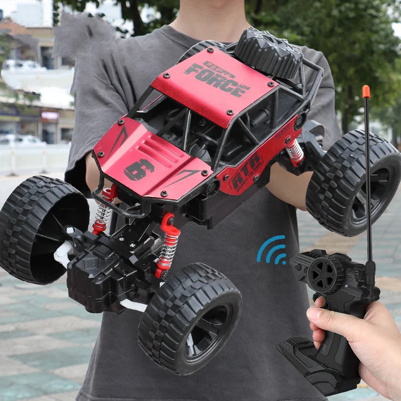 Six-Wheel Drive RC Car – Cross-Country Climbing Spray Racing Car for Kids & Adults