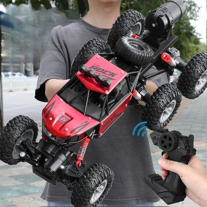Six-Wheel Drive RC Car – Cross-Country Climbing Spray Racing Car for Kids & Adults