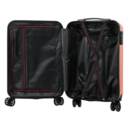Lockable Luggage Suitcase – Travel-Friendly with 20 Handles & Universal Roller Wheels for Easy Mobility