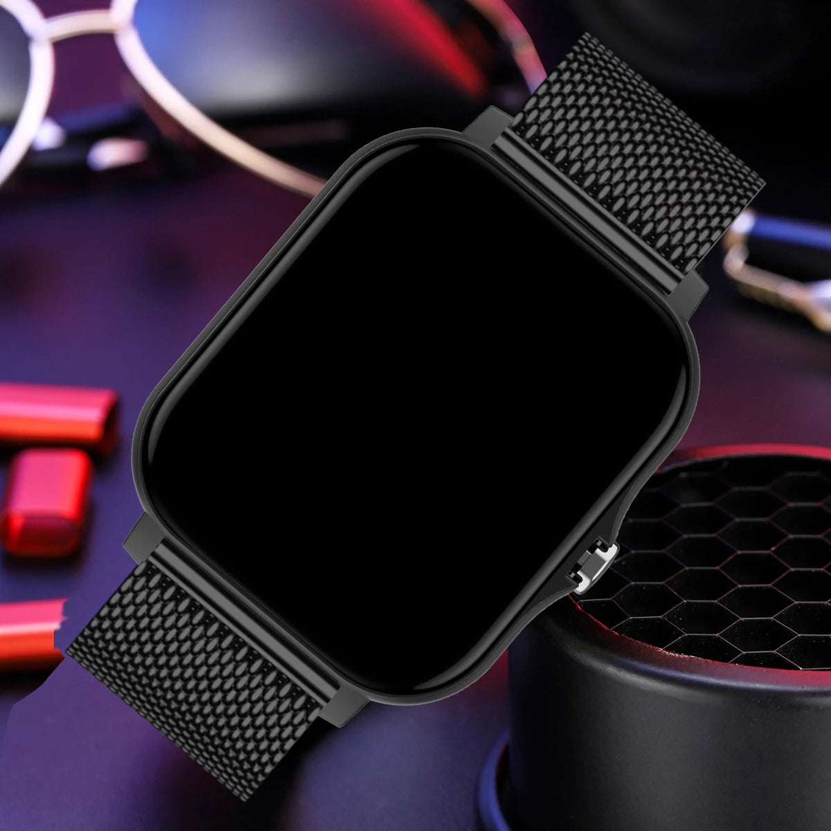 Waterproof Smart Watch – Bluetooth Call, Message Alerts & Fitness Tracker for Android & iPhone
