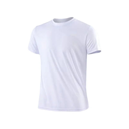 Men's Quick Dry Short Sleeve Gym T-Shirt | Moisture-Wicking Training Top