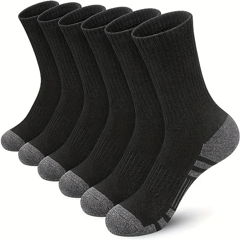Men’s Socks – Sweat-Absorbing, Deodorant, Winter Business & Sports Stockings