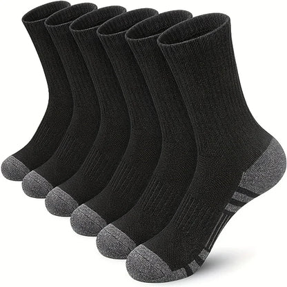 Men’s Socks – Sweat-Absorbing, Deodorant, Winter Business & Sports Stockings