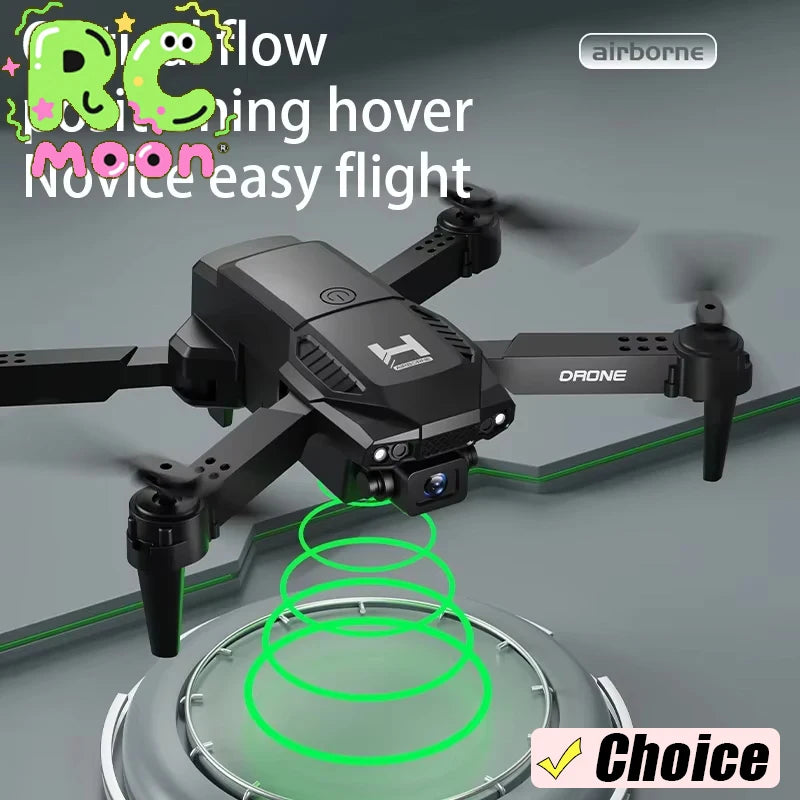 H4 Remote Control Drone 4K HD Dual Camera – WiFi FPV Foldable Quadcopter with One-Key Return | Kids Gift Toy